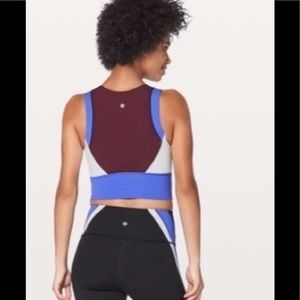 Lululemon  Kick Serve Sweat bra black blazer blue